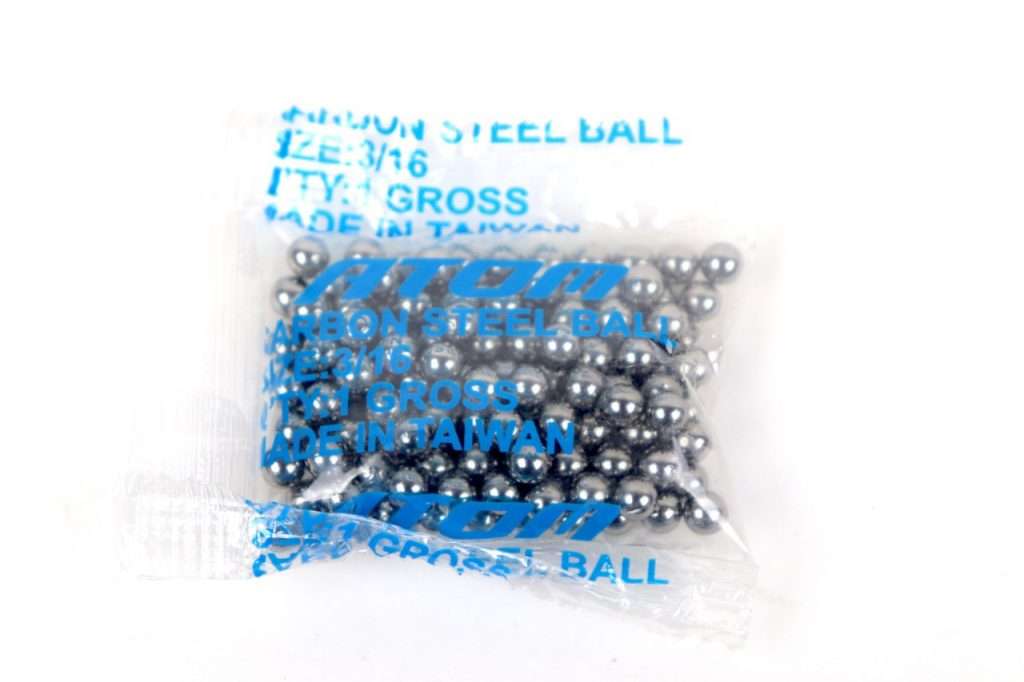 BILLAS ATOM para MAZA DELANTERA 3/16" / 144U / PLATEADO
