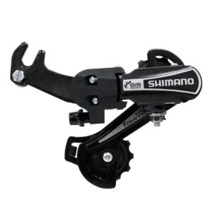 DESCARRILADOR RD-TY21-B-GS SHIMANO C/PATA P/METAL NEGRO