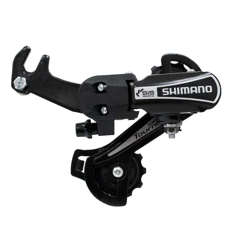 DESCARRILADOR RD-TY21-B-GS SHIMANO C/PATA P/METAL NEGRO