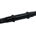 EJE CENTRAL CUADRADO CON TORNILLO ATOM / AT-5R / METAL / NEGRO