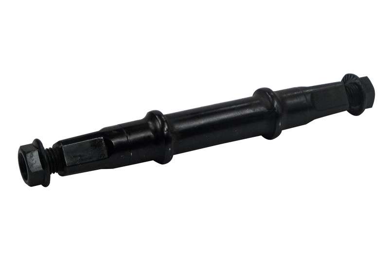 EJE CENTRAL CUADRADO CON TORNILLO ATOM / AT-5R / METAL / NEGRO