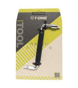LLAVE T-ONE ALLEN BLACK HANDLE 4 / 5 / 6 MM
