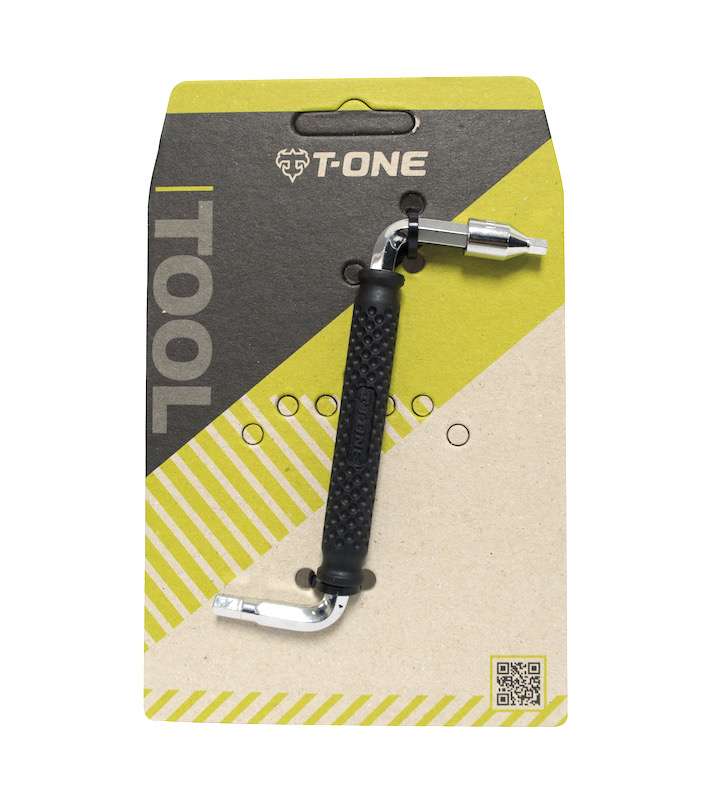 LLAVE T-ONE ALLEN BLACK HANDLE 4 / 5 / 6 MM