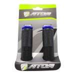 MANIGUETA MTB ATOM NEGRO/AZUL AT-637-3A-BB / GOMA TIPO GEL