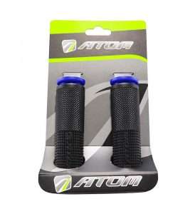 MANIGUETA MTB ATOM NEGRO/AZUL AT-637-3A-BB / GOMA TIPO GEL