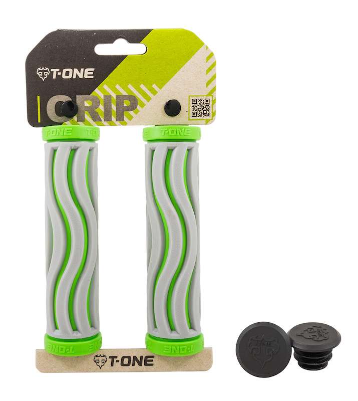 MANIGUETA T-ONE BLANCO/VERDE T-GP12B/G / TPR / 130mm