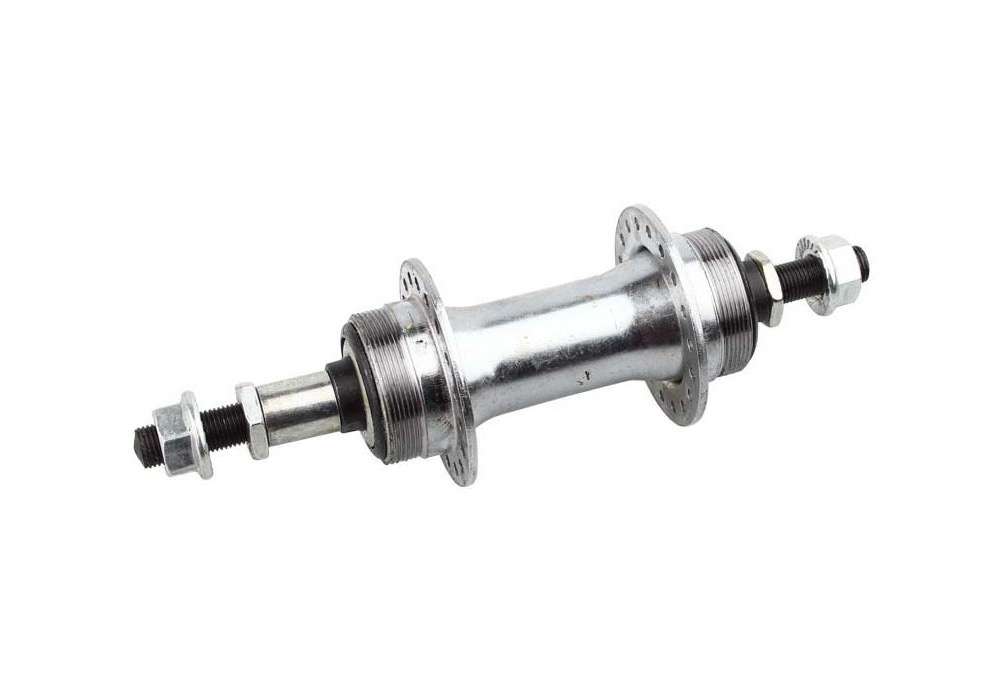 MAZA QUICKBAU POSTERIOR 36H / FR-03 / V-BRAKE / ROSCA / PERNO / METAL / PLATEADO