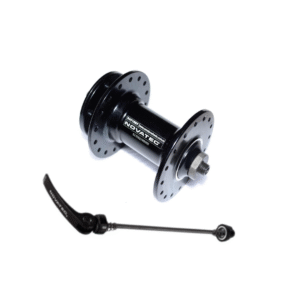 MAZA NOVATEC DELANTERA 36H / D481SBT-SC / 6 PERNOS / QR / ALUMINIO / NEGRO