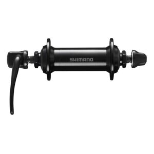 MAZA SHIMANO DELANTERA 36H / HB-TX500-QR / FRENO V-BRAKE / ALUMINIO / NEGRO