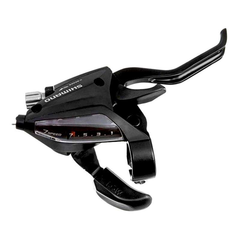 PALANCA INTEGRADA DERECHA SHIMANO ACERA 7V / ST-EF500-7R / NEGRO