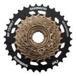 PIÑON MEGARANGE ROSCA SHIMANO 7V TOURNEY / 14-34T / MF-TZ500-7