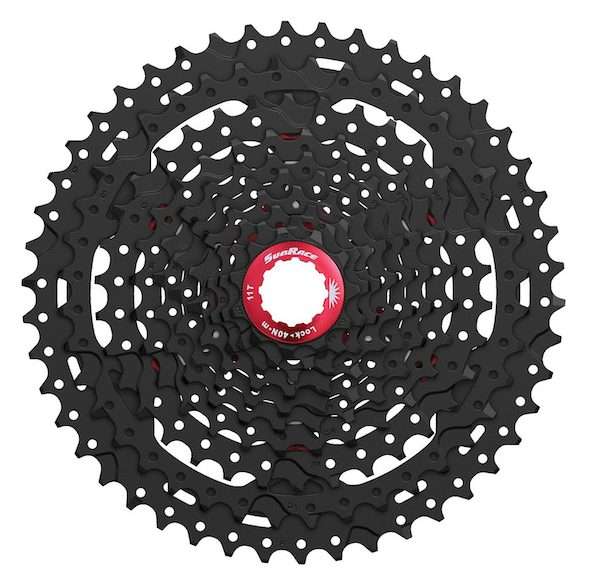 PIÑON CASETERO SUNRACE 10V / 11-46T / NEGRO / CSMX3