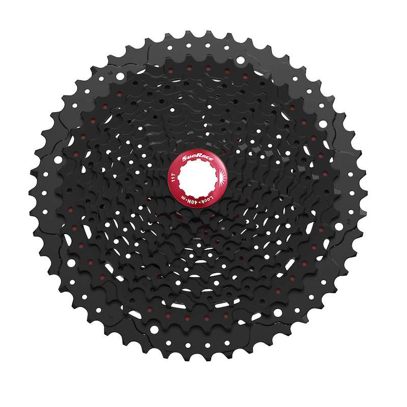 PIÑON CASETERO SUNRACE 11V / 11-46T / NEGRO / CSMX8