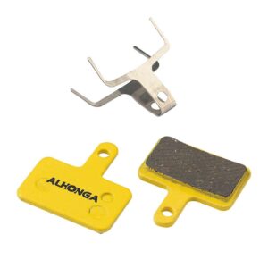 PASTILLAS DE FRENO DE DISCO ALHONGA HJ-DS10 AMARILLO