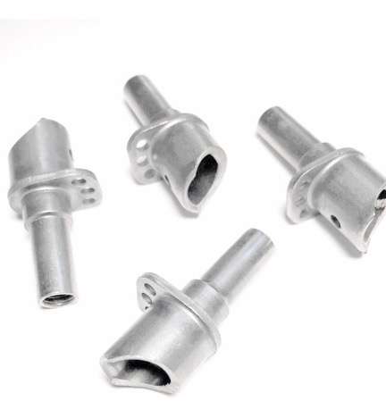 SOPORTE DE FRENO DELANTERO V-BRAKE / PIVOTE / PAR / ACERO