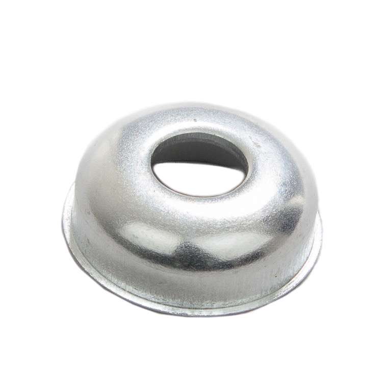 TAZA PARA MAZA POSTERIOR CON PESTAÑA 3/8" / AT-19-03 / ACERO / PLATEADO