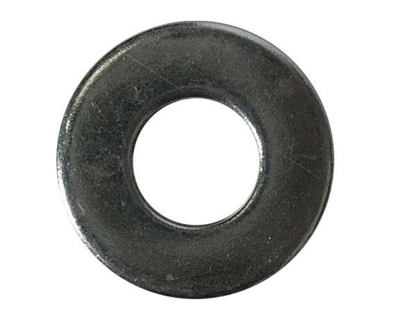 HUACHA (GOLILLA) PLANA POSTERIOR 3/8 / ACERO / PLATEADO