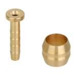 AGUJA Y OLIVA SHIMANO PARA FRENO HIDRÁULICO SB-BH59 / DORADO