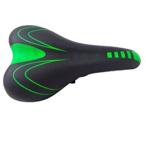 ASIENTO VELOZ 260x150 MM / CUERINA / NEGRO VERDE