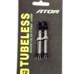 VÁLVULA PLATEADA TUBELESS ATOM 48MM FR11