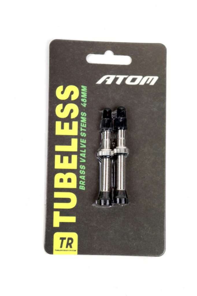 VÁLVULA PLATEADA TUBELESS ATOM 48MM FR11