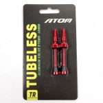 VÁLVULA ROJO TUBELESS ATOM 48MM FR11