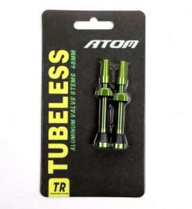 VÁLVULA VERDE TUBELESS ATOM 48MM FR11