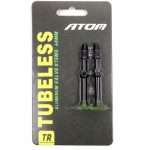 VÁLVULA NEGRO TUBELESS ATOM 48MM FR11