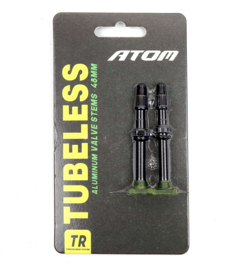 VÁLVULA NEGRO TUBELESS ATOM 48MM FR11
