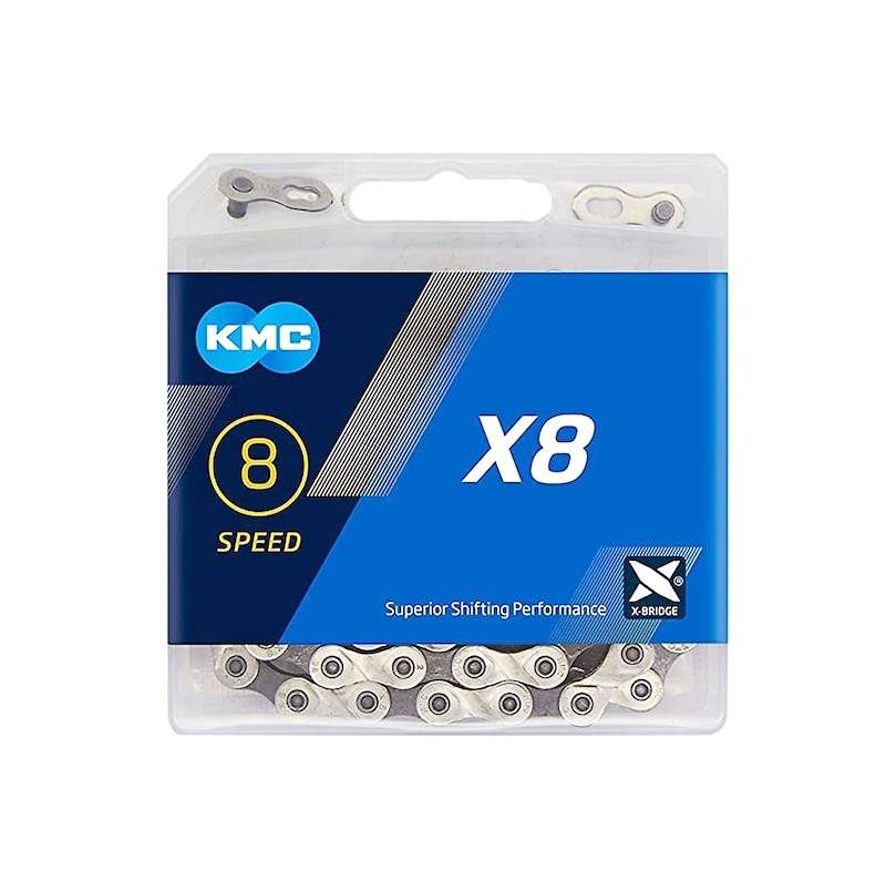 CADENA MTB 8V KMC X8 1/2″ X 3/32" 116L