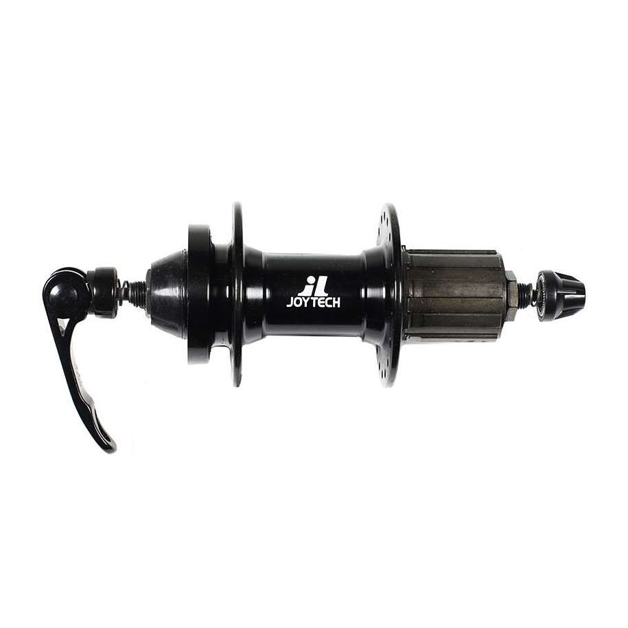MAZA JOYTECH POSTERIOR CASETERA 32H / D762TSE-SL / 6 PERNOS / QR / ALUMINIO / NEGRO