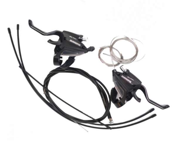 SET PALANCAS INTEGRADAS SHIMANO 3x7V ST-EF500