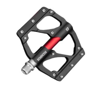PEDALES PLATAFORMA ANTIDESLIZANTE DE ALUMINIO 2020-12B NEGRO ROCKBROS