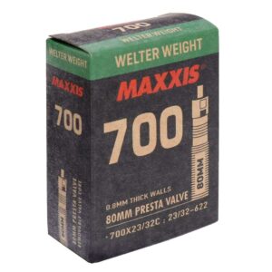 CÁMARA MAXXIS 700X23/32C WELTER WEIGHT / VÁLVULA FRANCESA / LSEP 80MM
