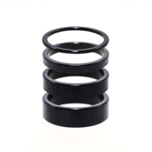 ESPACIADORES ATOM 4x2/5/8/10MM 1.1/8” ALUMINIO / NEGRO