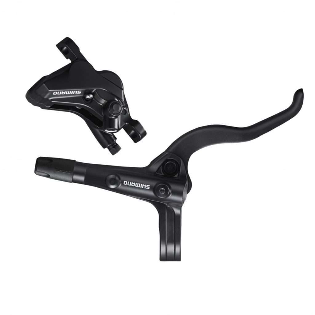 FRENO HIDRAULICO SHIMANO POSTERIOR / MANETA (BL-MT410-R) Y CALIPER (BR-MT420-R) / DEORE / 4 PISTONES