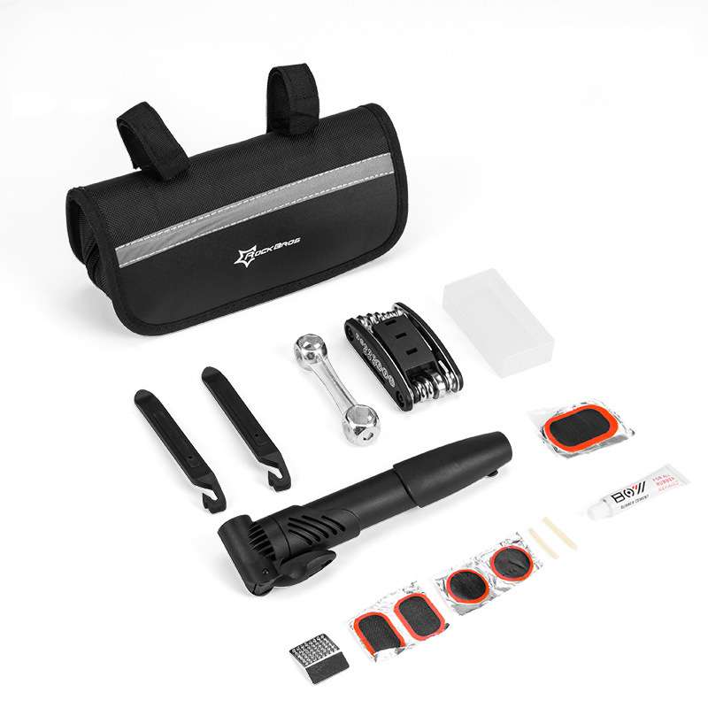 MALETA DE HERRAMIENTAS PARA BICICLETA GJ9816 NEGRO ROCKBROS
