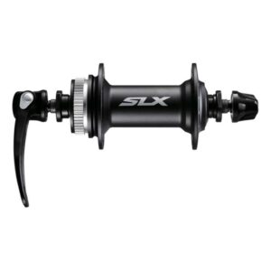 MAZA SHIMANO DELANTERA 32H SLX / HB-M675 / CENTERLOCK / QR / ALUMINIO / NEGRO