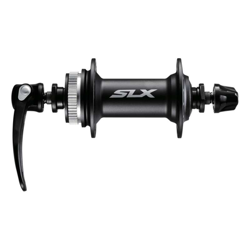 MAZA SHIMANO DELANTERA 32H SLX / HB-M675 / CENTERLOCK / QR / ALUMINIO / NEGRO