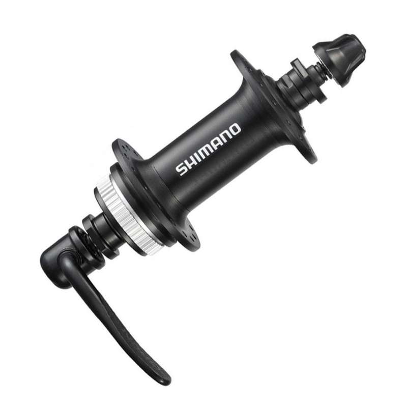 MAZA SHIMANO DELANTERA 36H ALTUS / HB-RM35 / CENTERLOCK / QR / ALUMINO / NEGRO