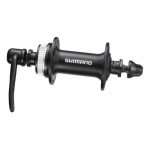 MAZA SHIMANO DELANTERA 32H ALTUS / HB-RM35 / CENTERLOCK / QR / ALUMINO / NEGRO