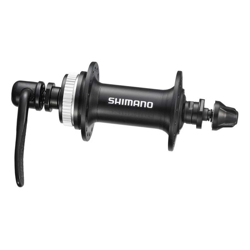 MAZA SHIMANO DELANTERA 32H ALTUS / HB-RM35 / CENTERLOCK / QR / ALUMINO / NEGRO