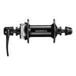 MAZA SHIMANO DELANTERA 32H TOURNEY TX / FH-TX505 / CENTERLOCK / QR / ALUMINO / NEGRO