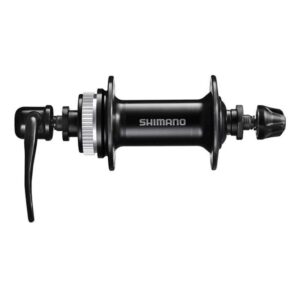 MAZA SHIMANO DELANTERA 32H TOURNEY TX / FH-TX505 / CENTERLOCK / QR / ALUMINO / NEGRO