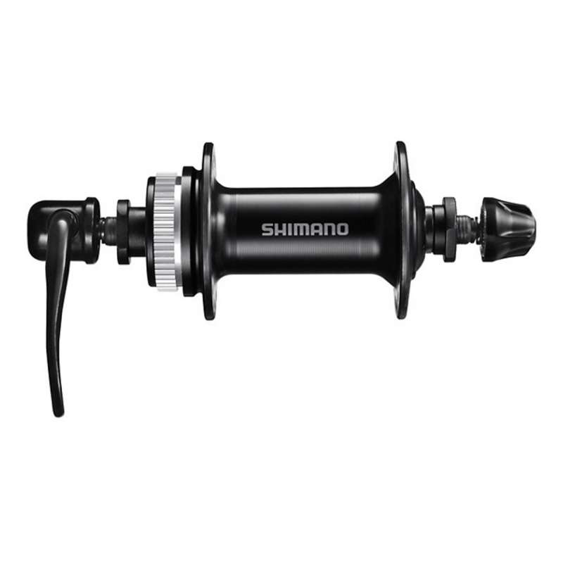MAZA SHIMANO DELANTERA 32H TOURNEY TX / FH-TX505 / CENTERLOCK / QR / ALUMINO / NEGRO