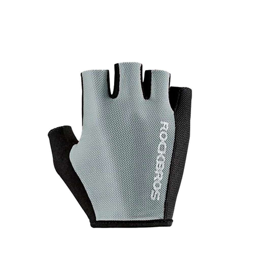 GUANTES ROCKBROS MITONES DE MEDIO DEDO S099 GRIS TALLA L / M / XL / XXL