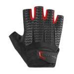 GUANTES ROCKBROS MITONES DE MEDIO DEDO CON GEL S169B ROJO TALLA L / M / XL