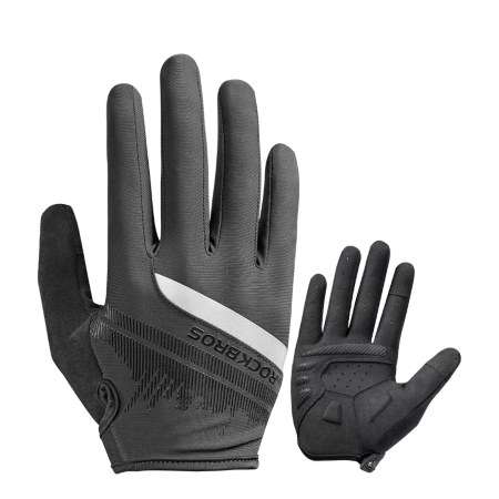 GUANTES ROCKBROS DE CICLISMO TÁCTIL S247-1 NEGRO TALLA  XL