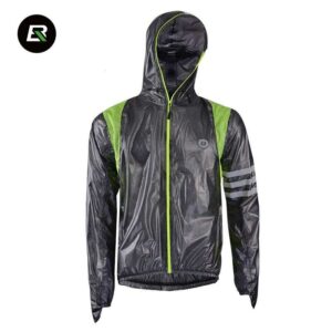 CASACA CON CAPUCHA CORTAVIENTO YPY001BK NEGRO TALLA M ROCKBROS