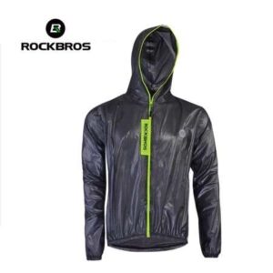 CASACA CON CAPUCHA CORTAVIENTO YPY002 NEGRO TALLA M / XL ROCKBROS